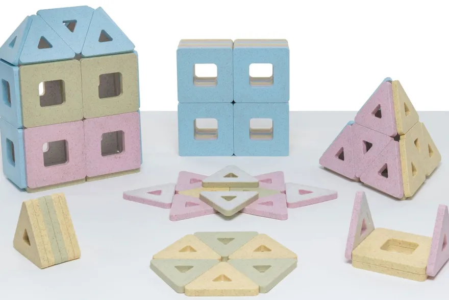 KinderMag Polydron | Grupppaket | 96 st.