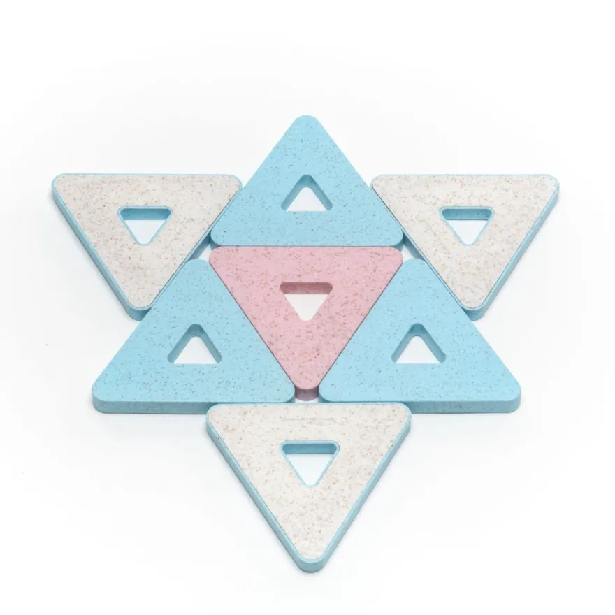 KinderMag Polydron | Startpaket | 48 delar