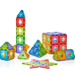 KinderMag Polydron | Transparent | 96 st.