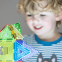KinderMag Polydron | Transparent | 96 st.
