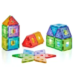 KinderMag Polydron | Transparent | 48 st.