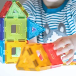 KinderMag Polydron | Transparent | 48 st.