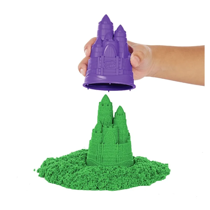 Kinetic Sand® - Sandbox grön, 454 gram