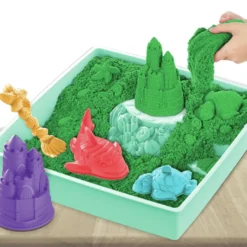 Kinetic Sand® - Sandbox grön, 454 gram
