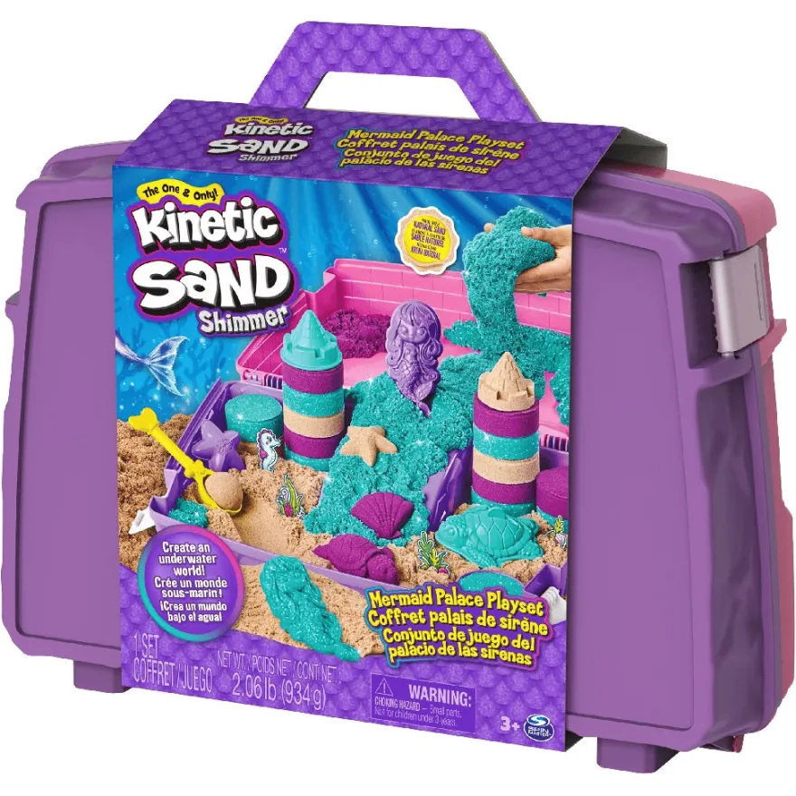 Kinetic Sand® – Sjöjungfruns magiska sandslott