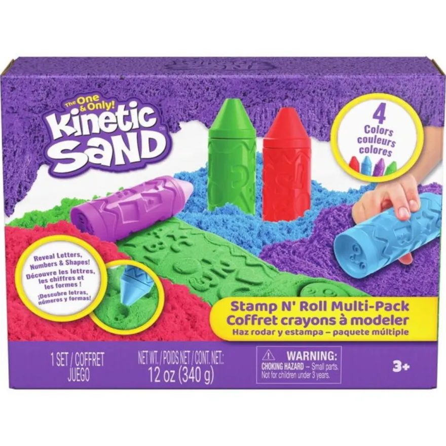 Kinetic Sand® – Stamp N' Roll, 340 gram