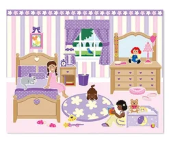 Klistermärkesbok - Mitt hus