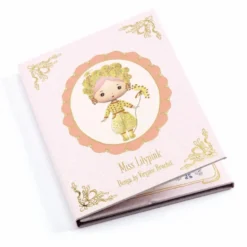 Klistermärkeshäfte Tinyly - Klä på Miss Lilypink