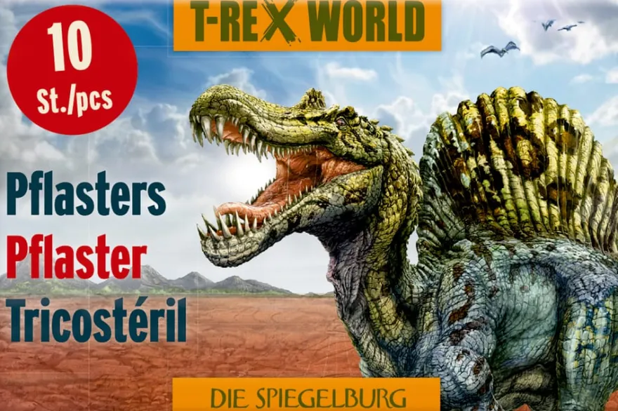 Kompetensplåster - Dinosaurier, 10 st.