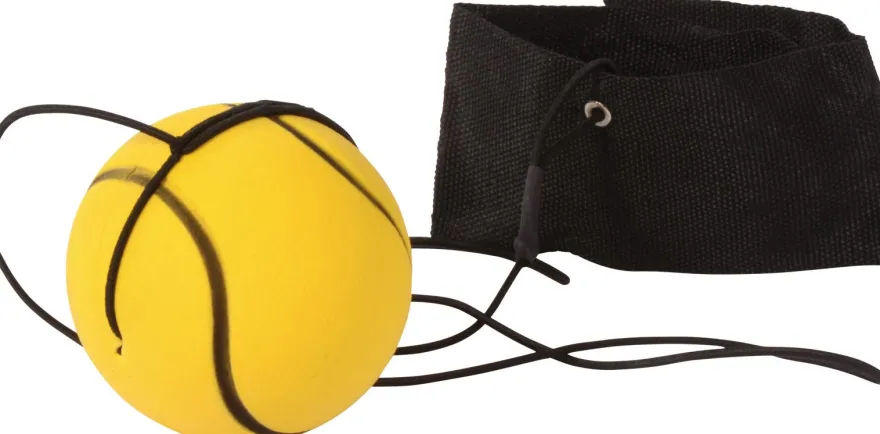 Kom-tillbaka-boll, set med 4 st.