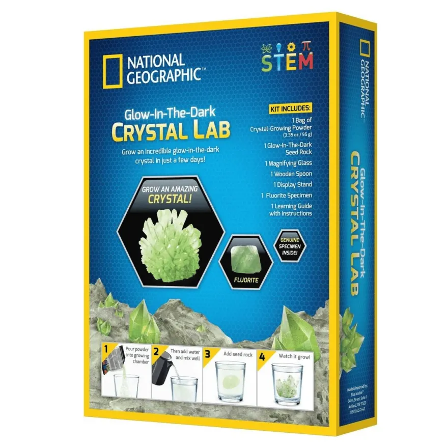Kristallodling - Glow-in-the-dark, Grön