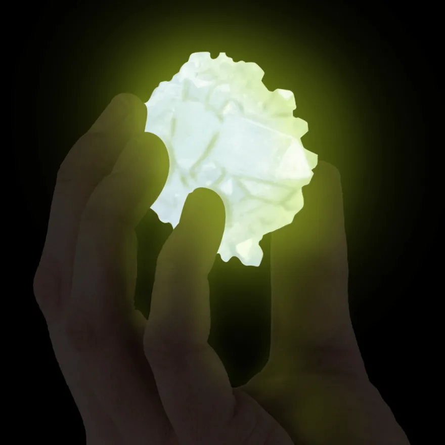 Kristallodling - Glow-in-the-dark, Grön