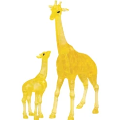 Kristallpussel med 38 bitar - Giraffer