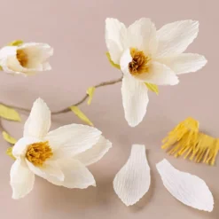 Kräppapper mini - Magnoliagren