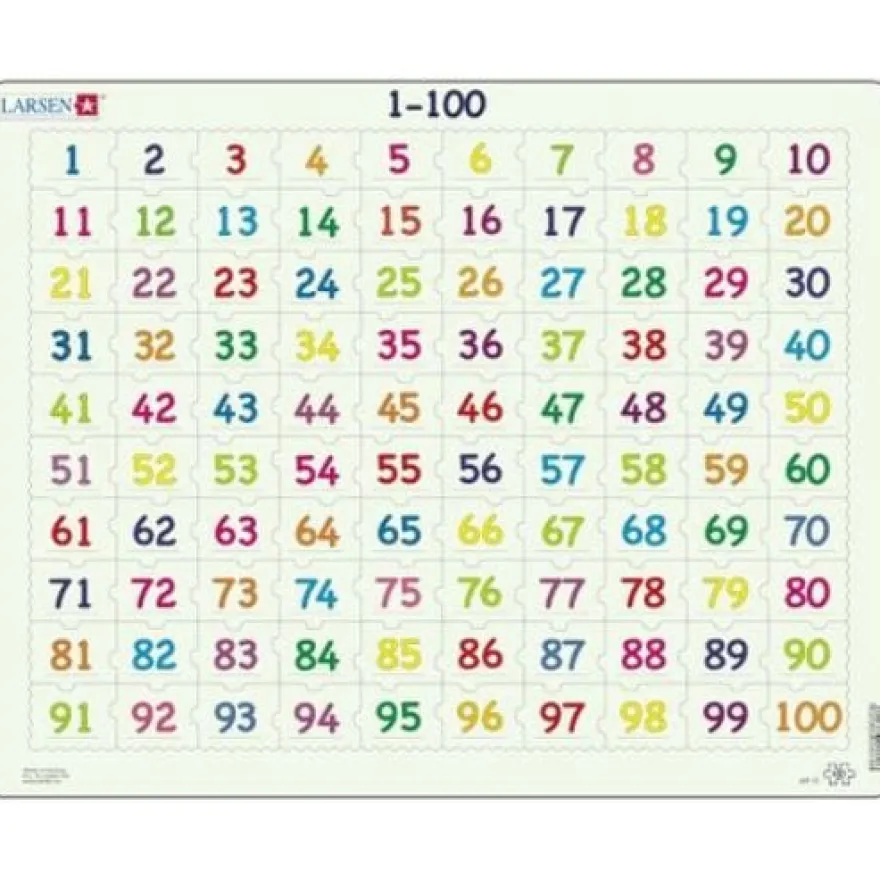 Larsen Pussel - Räkna till 100