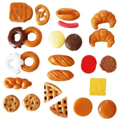 Leksaksmat - Bröd & bakverk, 24 delar