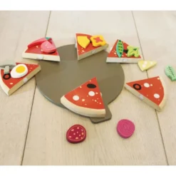 Leksaksmat – Pizza, 20 delar