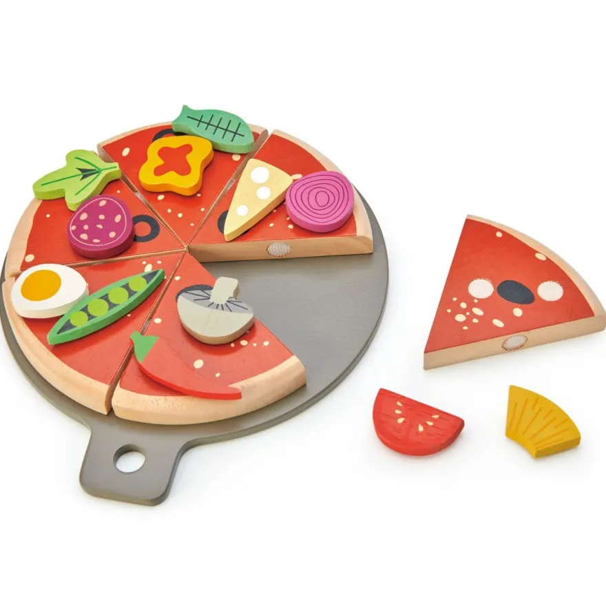 Leksaksmat – Pizza, 20 delar