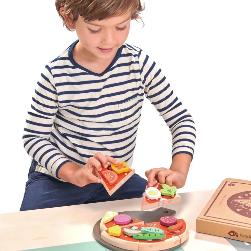 Leksaksmat – Pizza, 20 delar