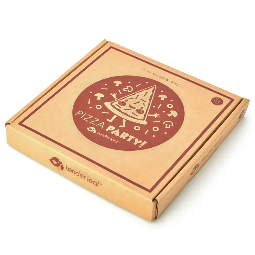 Leksaksmat – Pizza, 20 delar