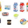 Leksaksmat - Set med kylvaror