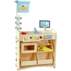 Lekstation 3-i-1 - Kök, butik & verkstad