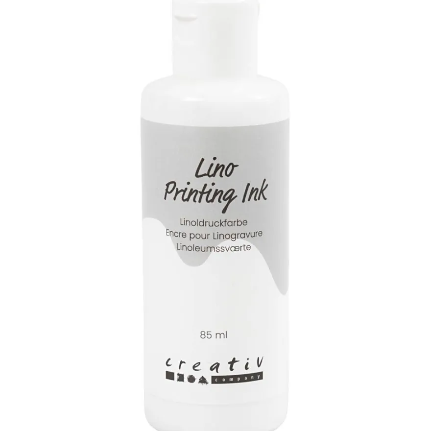 Linoleumfärg 85 ml. - Vit
