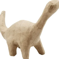 Långhals av papier maché - L: 15,5 cm