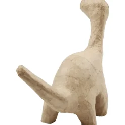 Långhals av papier maché - L: 15,5 cm