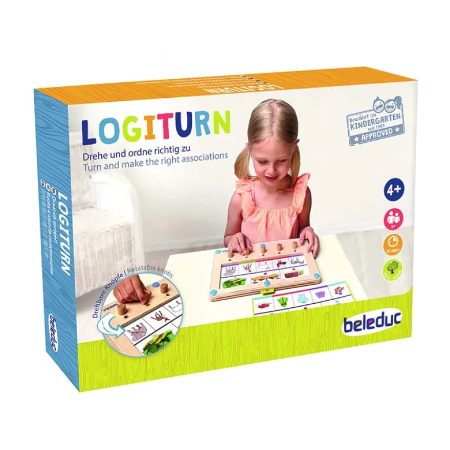 Logikspel - Logiturn inkl. 25 uppgiftskort