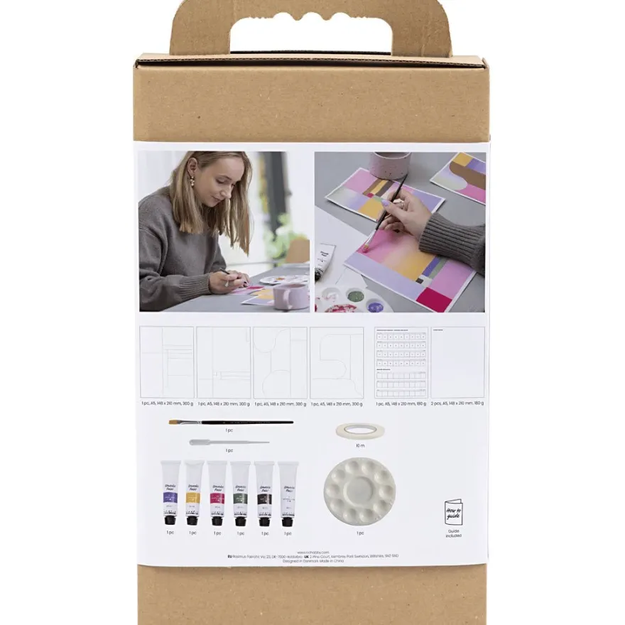 Lärandepaket – Måla med gouache