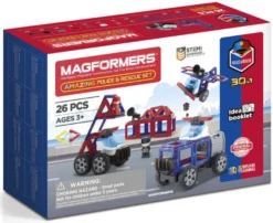 Magformers 26 st. - Polis- och brandkår
