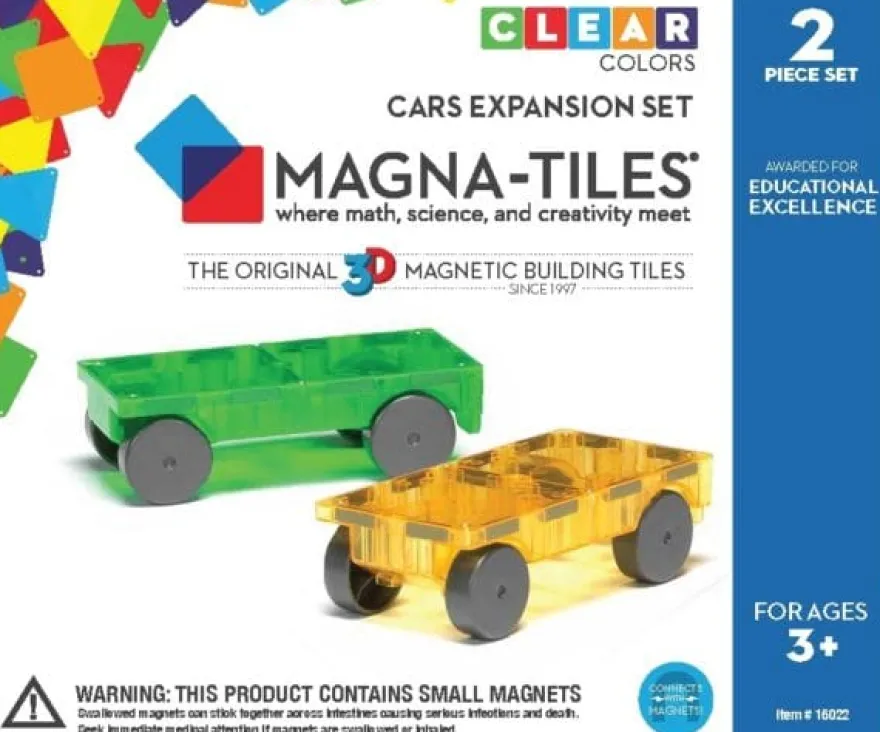 Magna-Tiles | Bilar 2 st.