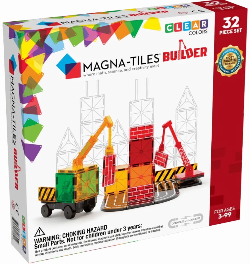Magna-Tiles | Builder, 32 st