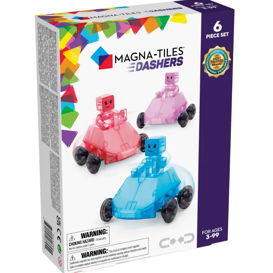 Magna-Tiles | Dashers, 6 delar