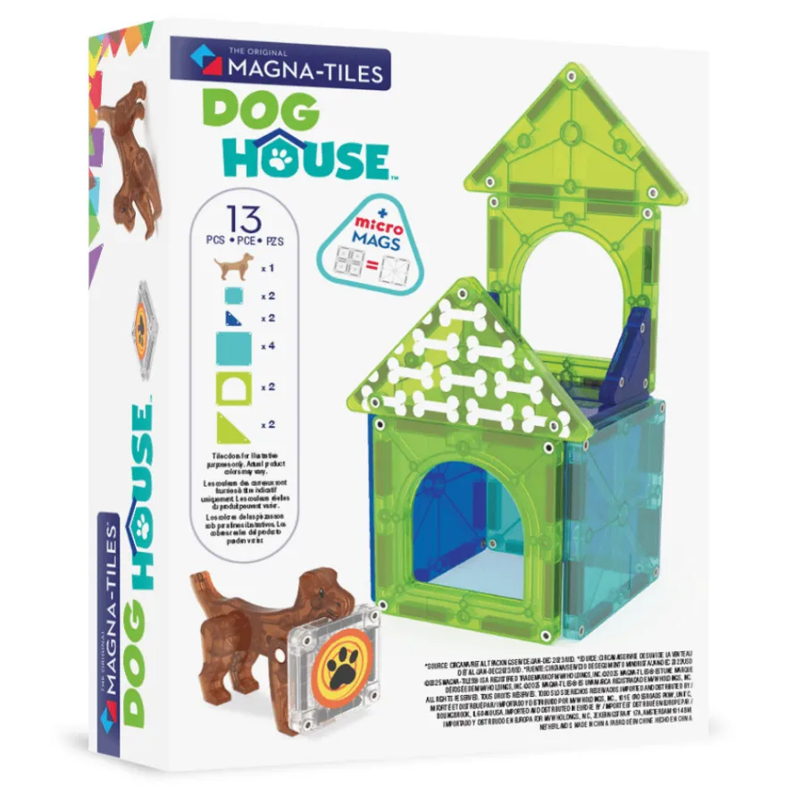 Magna-Tiles | Det lilla hundhuset, 13 st.