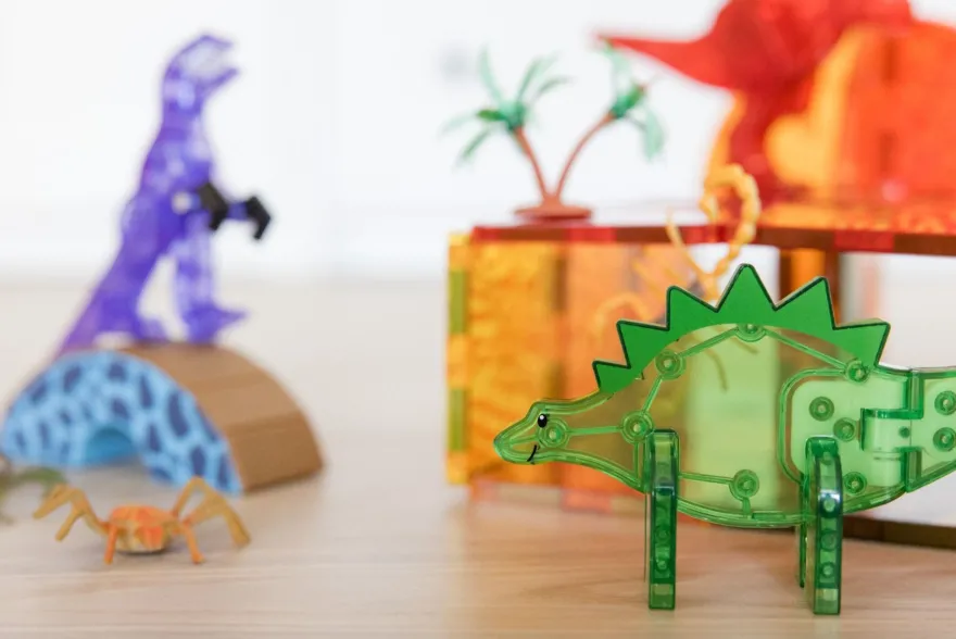 Magna-Tiles | Dino World, 40 st.
