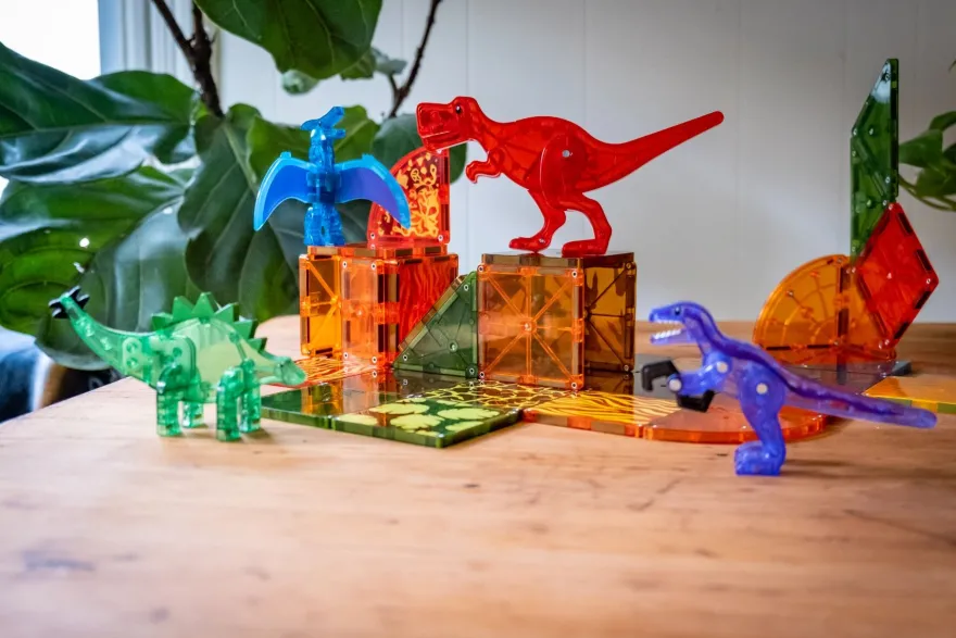 Magna-Tiles | Dino World, 40 st.