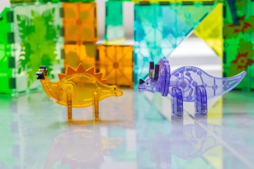 Magna-Tiles | Dino World XL, 50 st.
