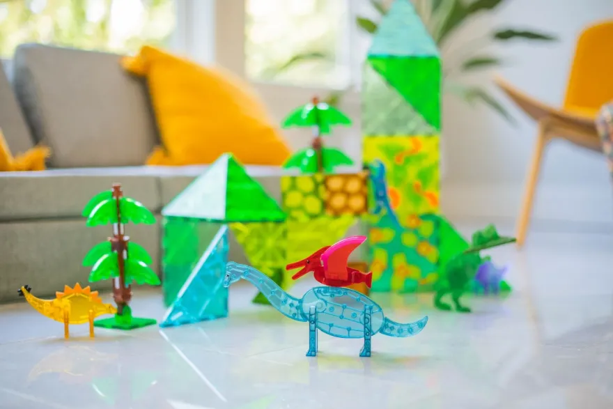 Magna-Tiles | Dino World XL, 50 st.