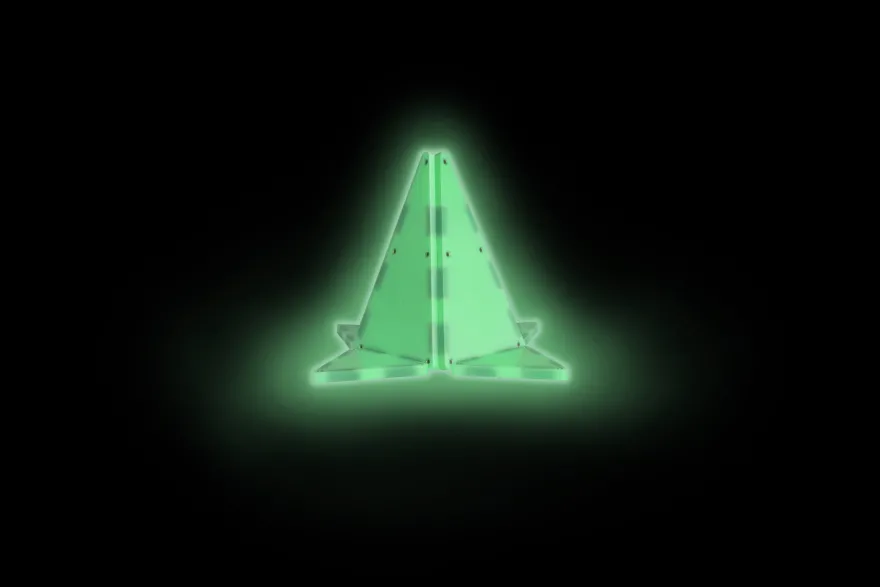 Magna-Tiles | Glow in the dark 16 st.