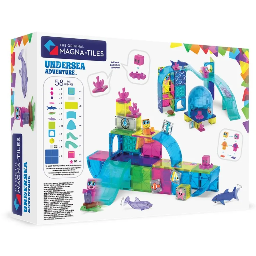 Magna-Tiles | Havslaboratoriet, 58 st.