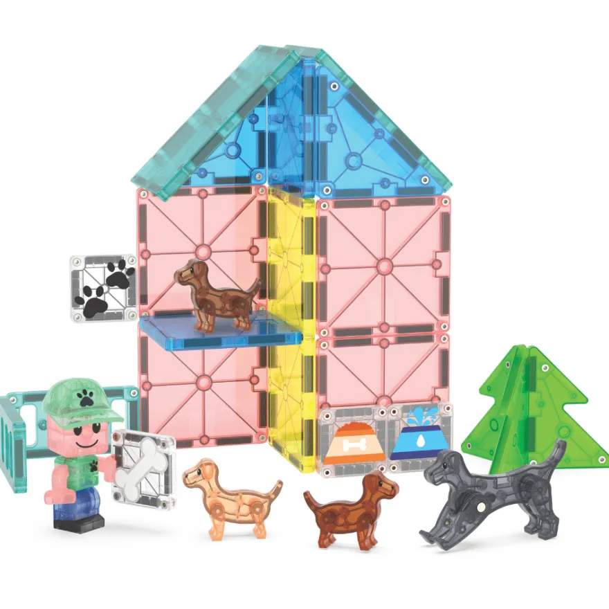 Magna-Tiles | Hunddagis, 27 st.