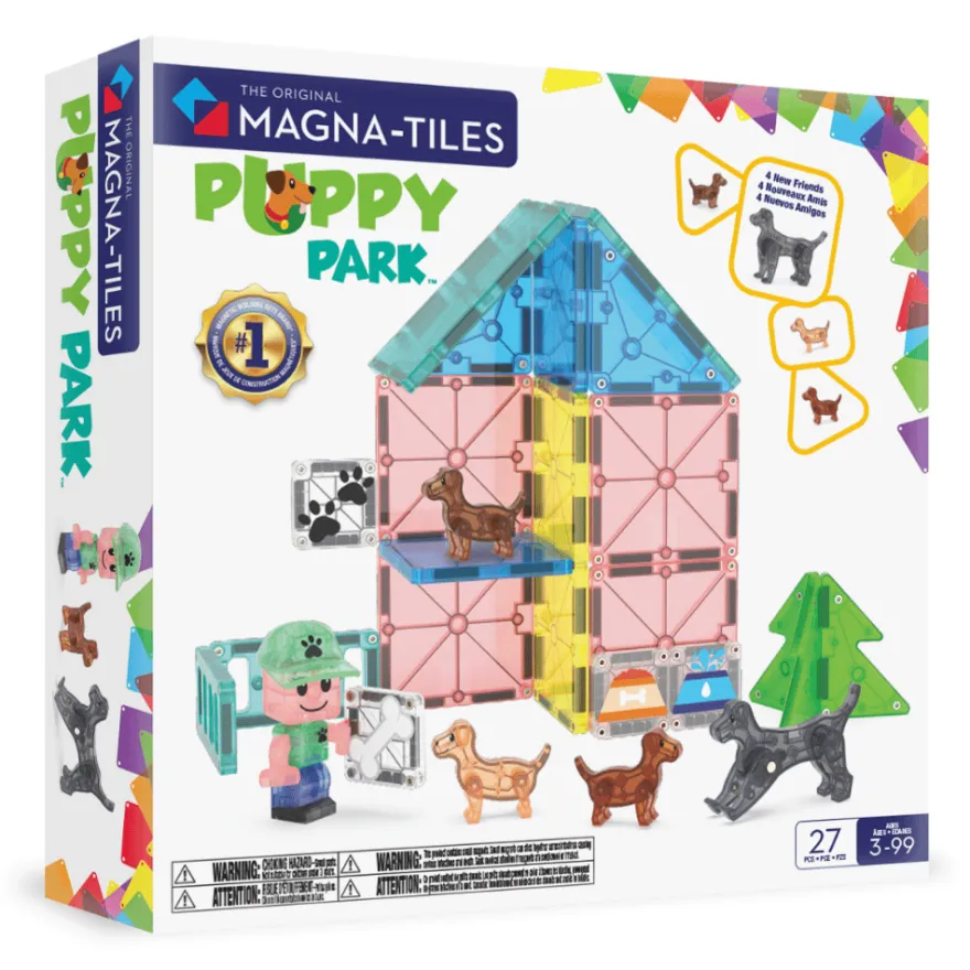 Magna-Tiles | Hunddagis, 27 st.