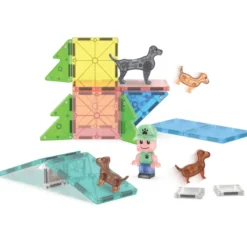 Magna-Tiles | Hunddagis, 27 st.