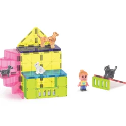 Magna-Tiles | Husdjurens paradis, 50 st.