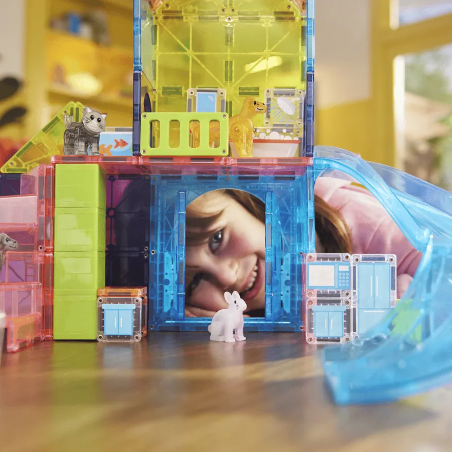 Magna-Tiles | Husdjurens paradis, 50 st.