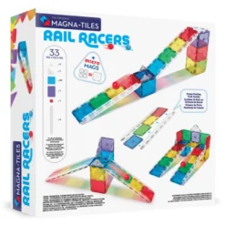 Magna-Tiles | Kulbana Rail Racers, 33 st.
