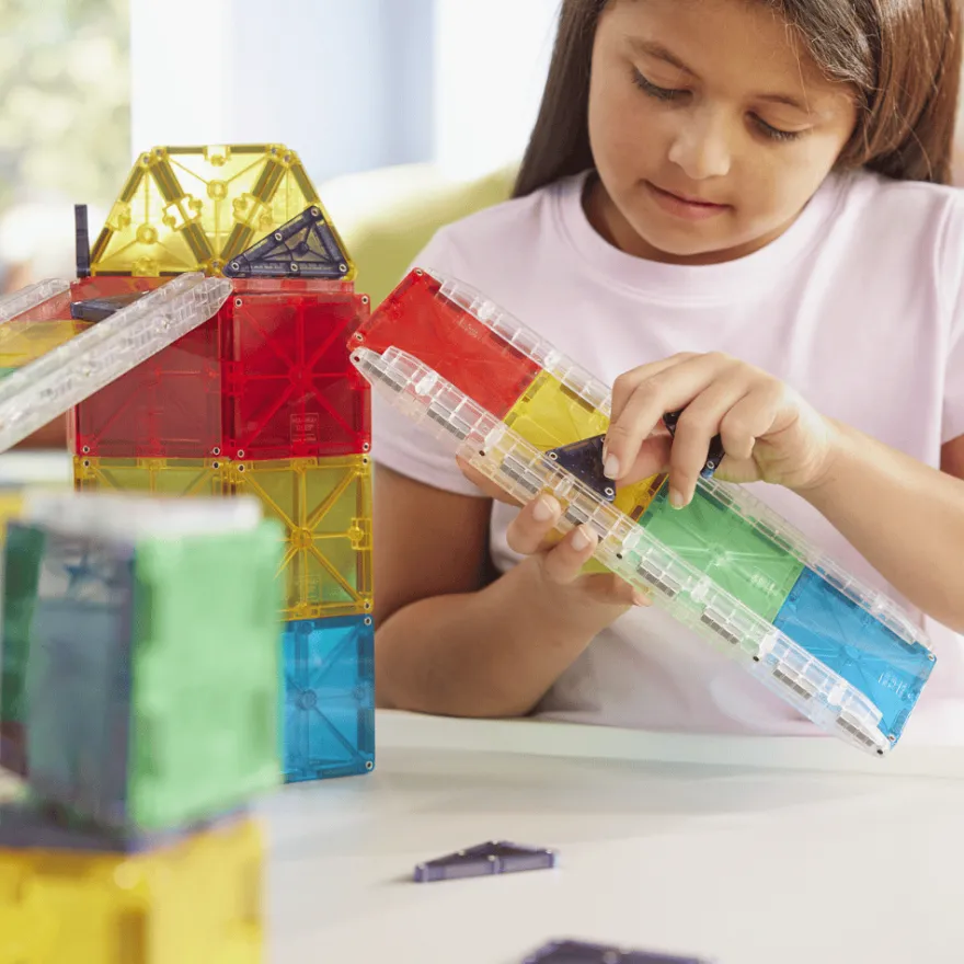 Magna-Tiles | Kulbana Rail Racers Deluxe, 90 st.
