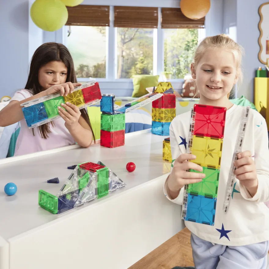 Magna-Tiles | Kulbana Rail Racers Deluxe, 90 st.